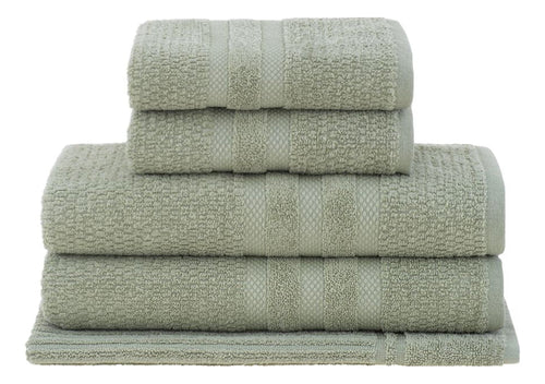 Jogo De Toalhas Gigante Buddemeyer Vanilla Extra Soft 5 Cor Verde