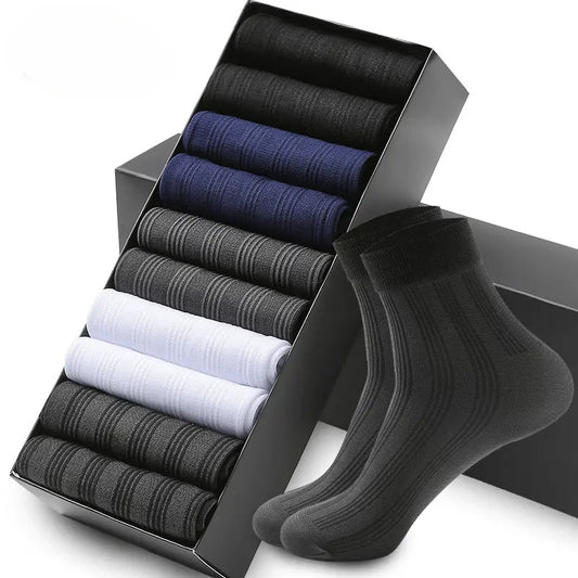 Kit 10 Pares de meias de nylon