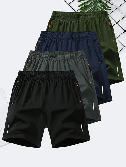 Super Liquidação - Kit Bermudas de Seda Premium Zalven - Compre 1 leve 4