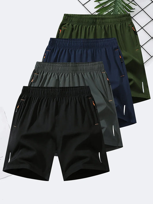 Super Liquidação - Kit Bermudas de Seda Premium Zalven - Compre 1 leve 4