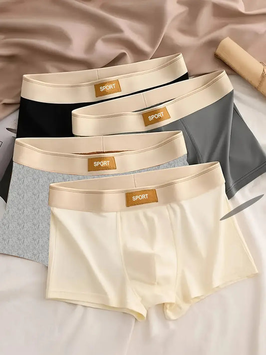 Kit cuecas premium de algodão - 4 UNIDADES