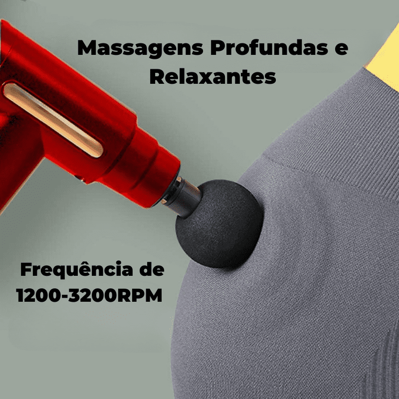 Massageador Elétrico Pró 4 em 1 + Brinde Exclusivo