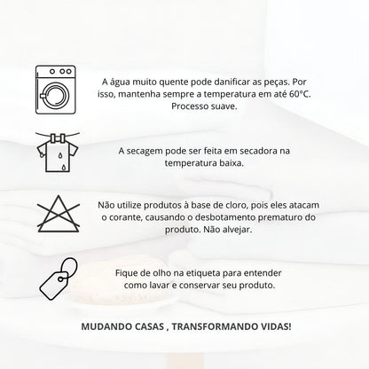 Jogo Banho Buddemeyer 05 Peças Dual Air Cotton 100% Algodão Cor Dual Air Branco