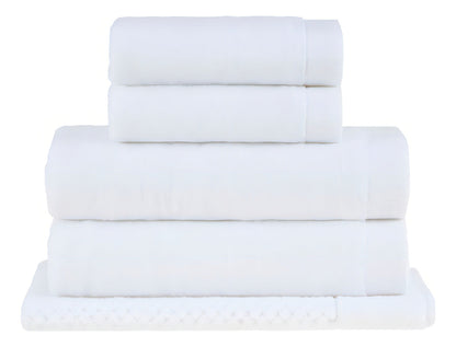 Jogo Banho Buddemeyer 05 Peças Dual Air Cotton 100% Algodão Cor Dual Air Branco